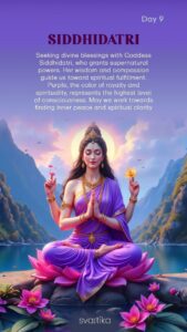 Maa Siddhidatri – Day 9