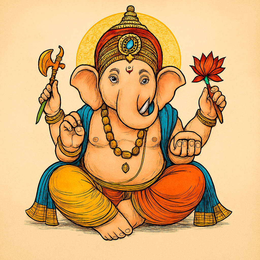 Ekadanta (The One with a Single Tusk)