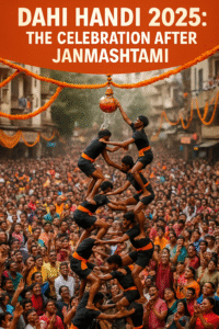 Krishna Janmashtami 2025 : Dahi Handi
