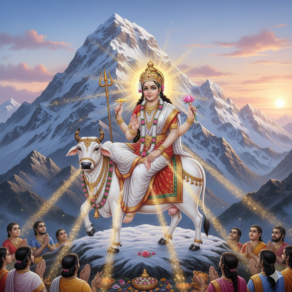 Maa Shailaputri – Navratri Day 1 Puja Vidhi, Mantra & Significance