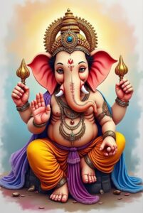 Gajanana Avatar of Ganesha