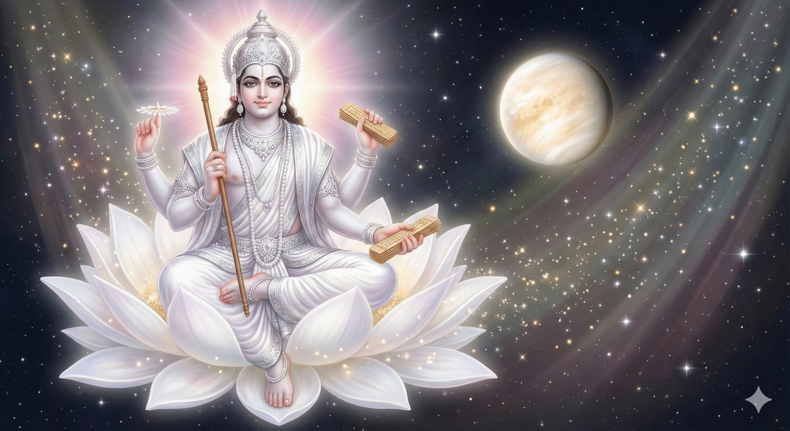 Shukra Deva(Venus) — The Planet of Love, Beauty, Desire & Divine Guidance