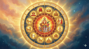 Surya Deva In the Twelve Houses