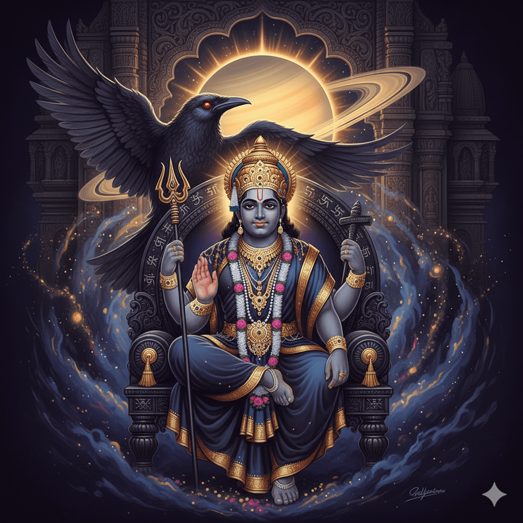 Shani Deva (Saturn) – Karma, Justice, Discipline