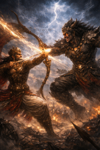 Karna vs Ghatotkacha