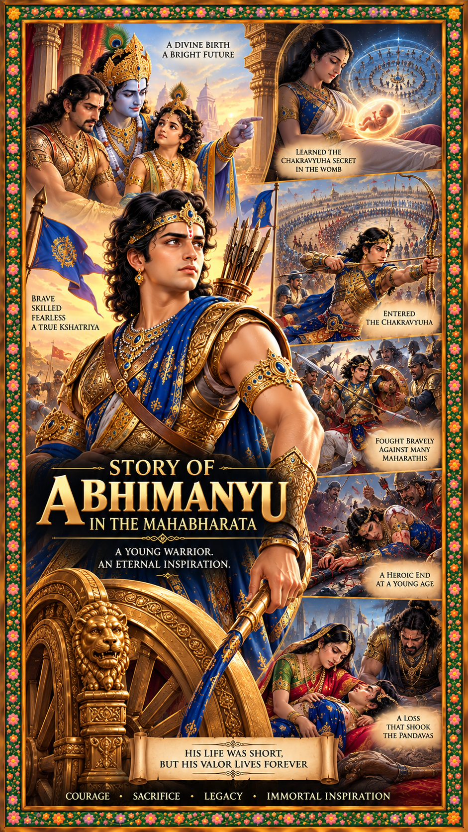 Story of Abhimanyu in the Mahabharata