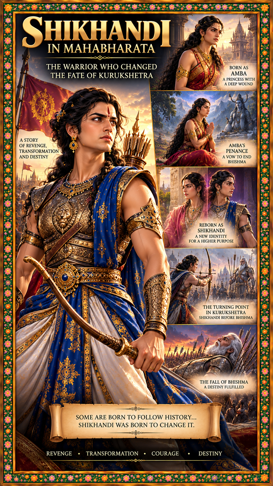 Shikhandi in Mahabharata: The Warrior Who Changed the Fate of Kurukshetra
