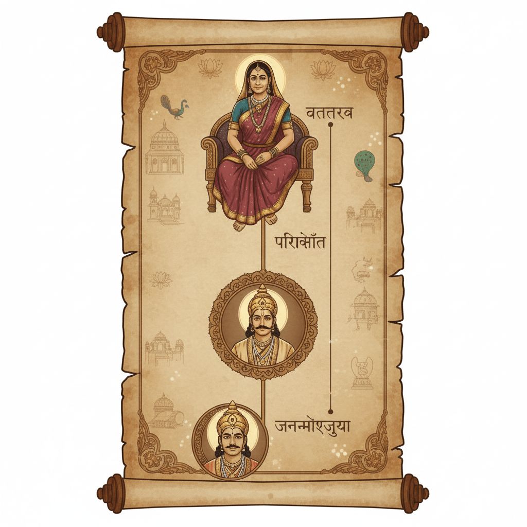 Uttara in Mahabharata in Kuru Dynasty History