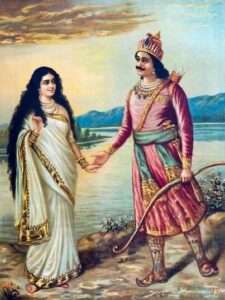 King Shantanu and Goddess Ganga: A Divine Union