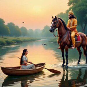 Marriage to King Shantanu