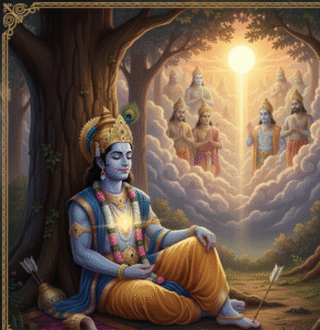 Krishna in Mahabharata : Krishna’s Departure from Earth