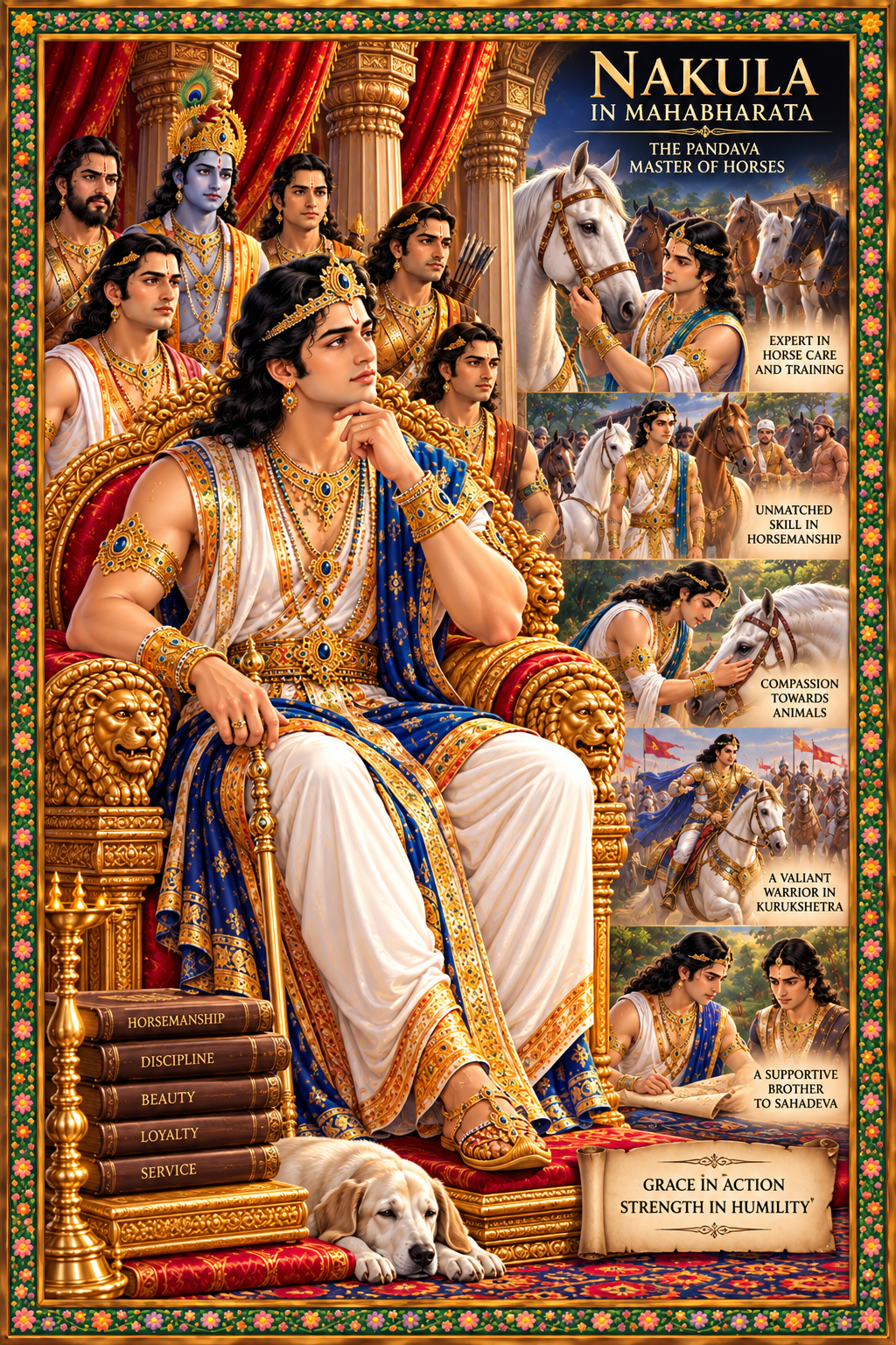 Nakula in Mahabharata: The Pandava Master of Horses