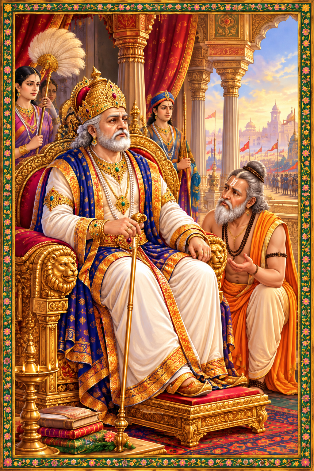 Dhritarashtra in Mahabharata: Story of the Blind King