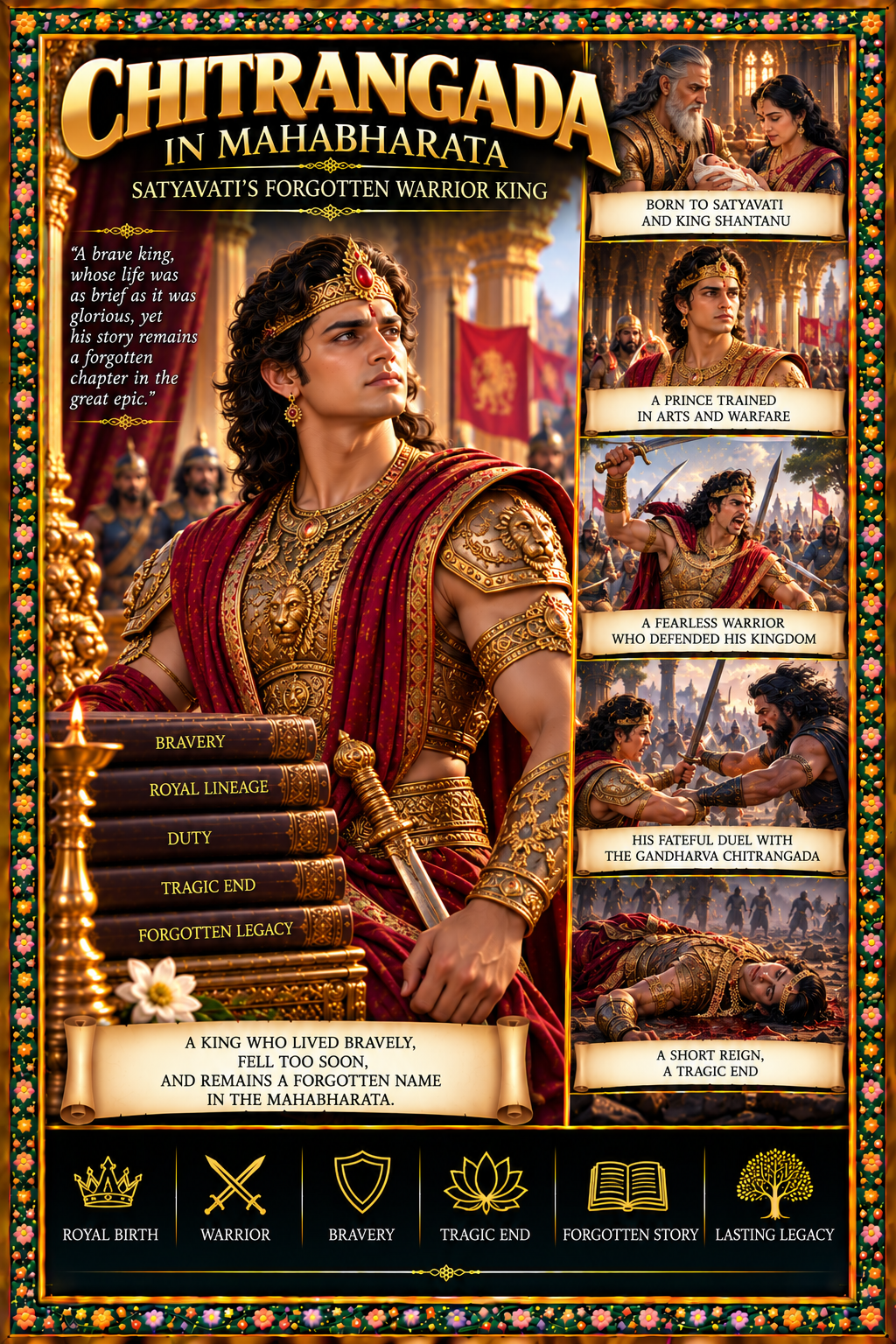 Chitrangada in Mahabharata: Satyavati’s Forgotten Warrior King