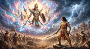 The Epic Battle with the Gandharva King