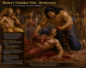 Bhima’s Terrible Vow - Dushasana in the Mahabharata