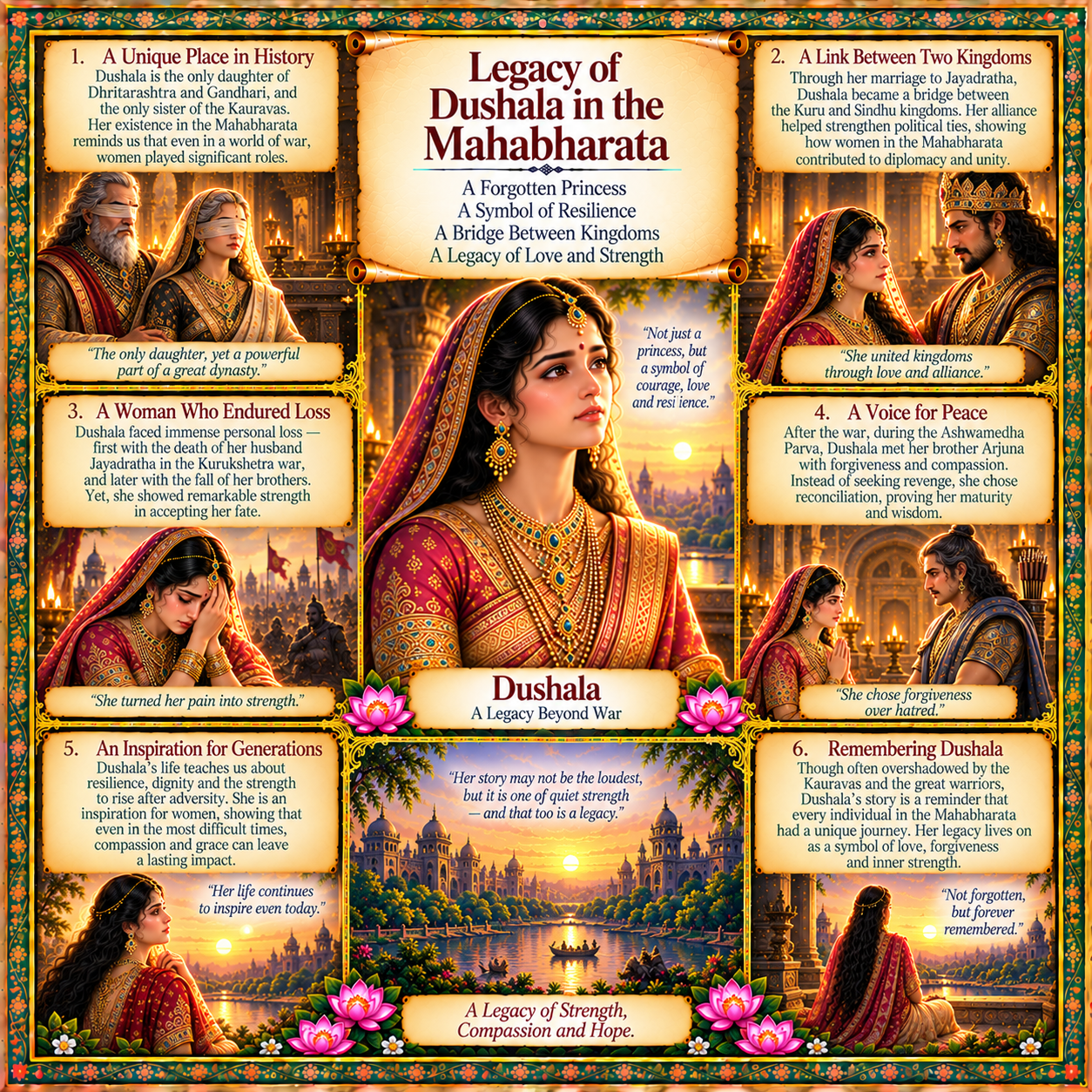 Legacy of Dushala in the Mahabharata - Dushala in the Mahabharata
