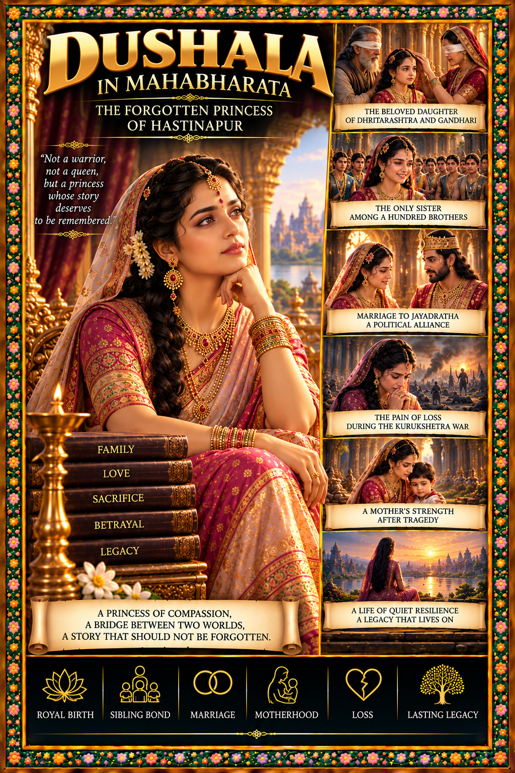Dushala in Mahabharata: The Forgotten Princess of Hastinapur