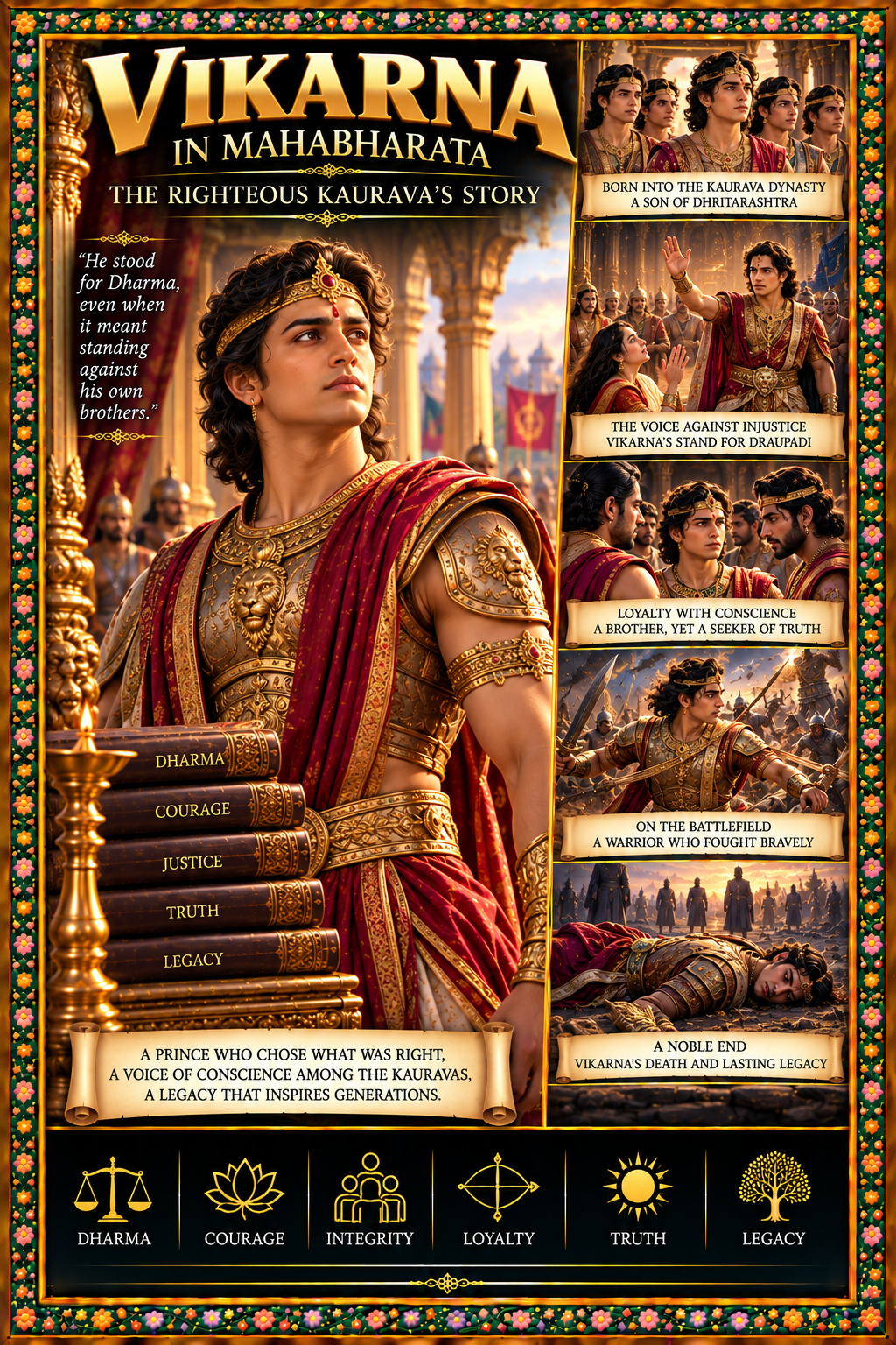 Vikarna in Mahabharata: The Righteous Kaurava’s Story
