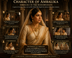 Character of Ambalika - Ambalika in the Mahabharata