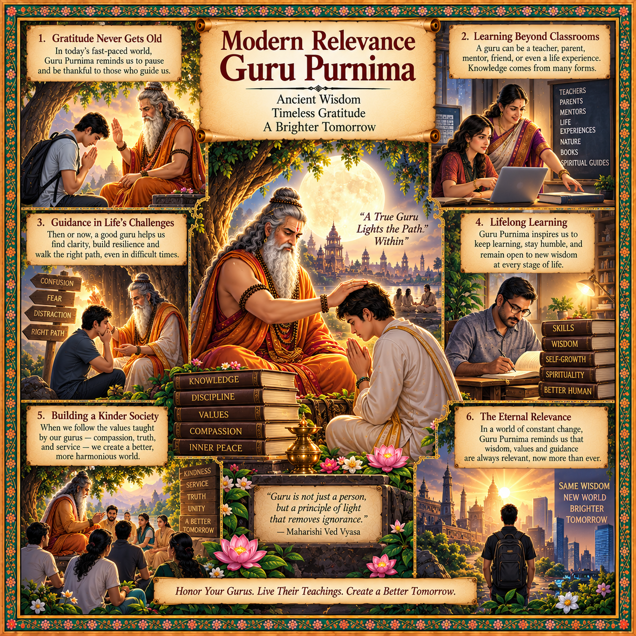 Modern Relevance Guru Purnima