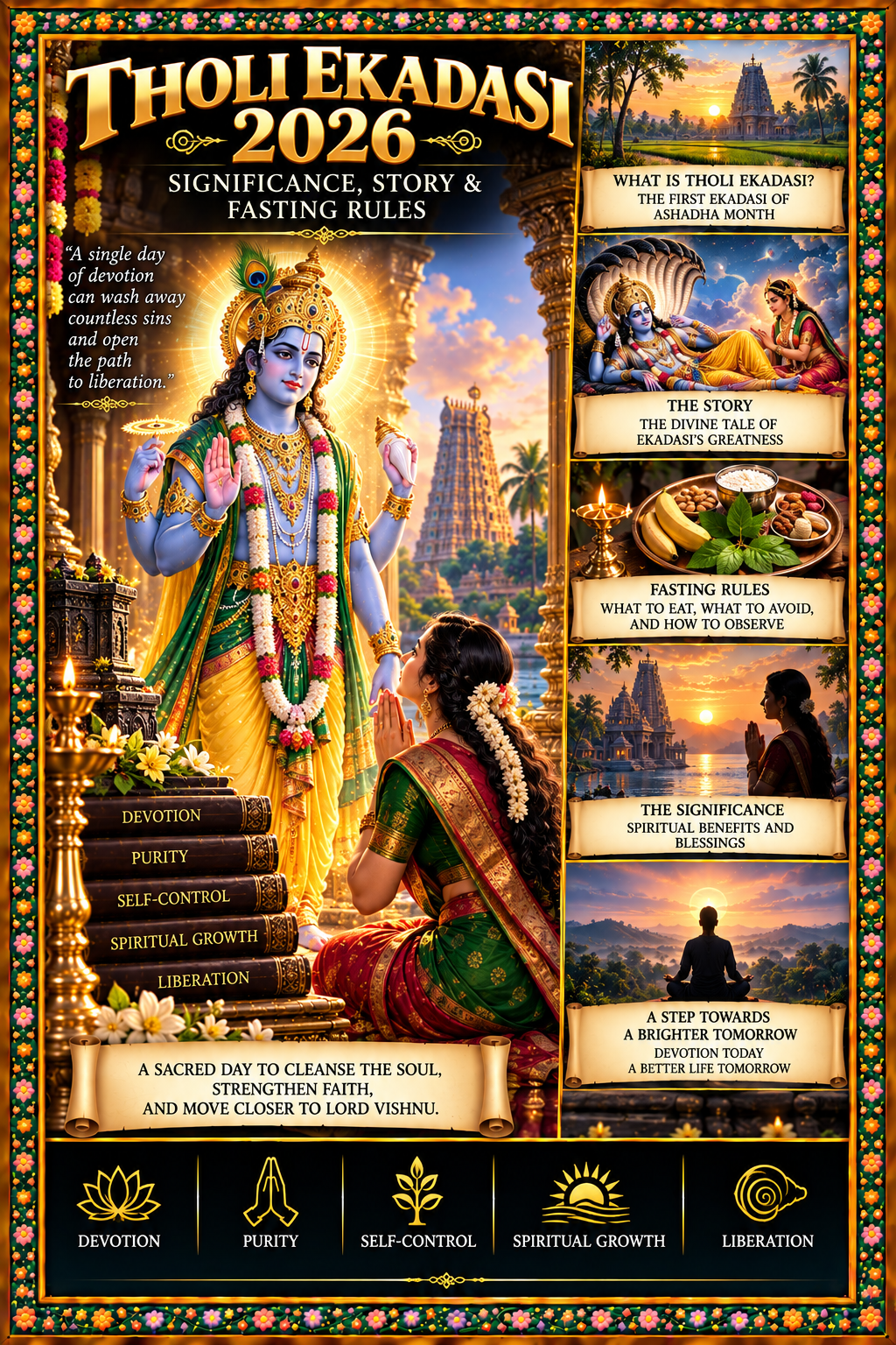 Tholi Ekadasi 2026: Significance, Story & Fasting Rules