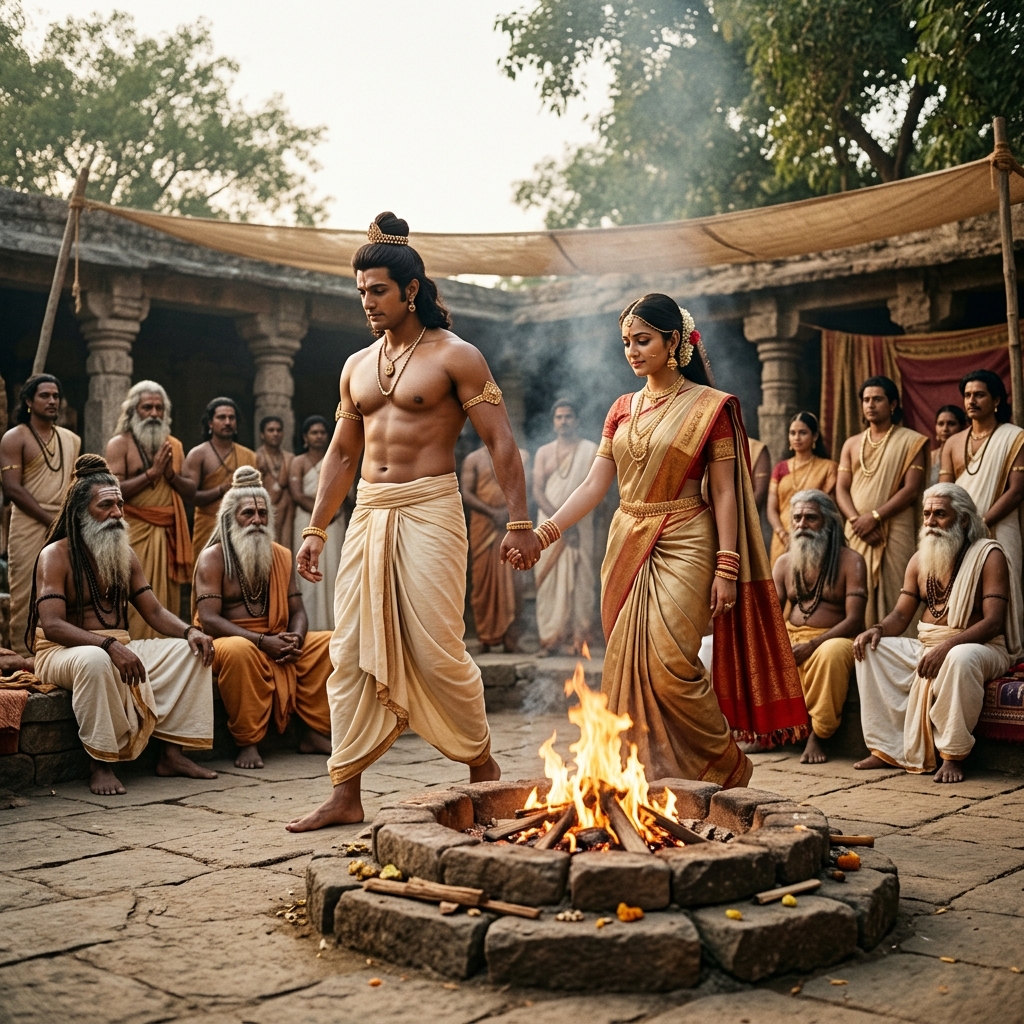 Vedic marriage of Pandu and Madri in the Mahabharata