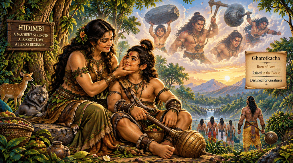 Mother of Ghatotkacha: Raising a Legend of Hidimbi in the Mahabharata