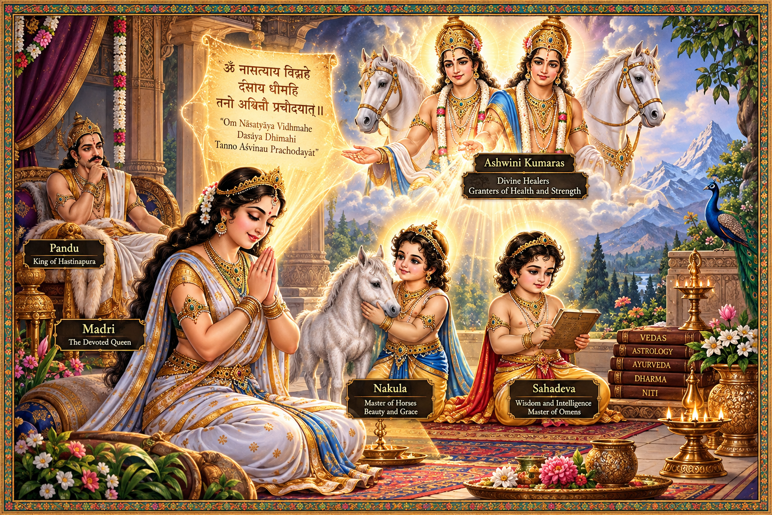 The Divine Mantra and the Sons of Madri in the Mahabharata