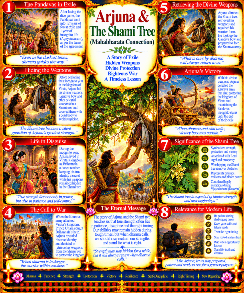 Arjuna & The Shami Tree (Mahabharata Connection)