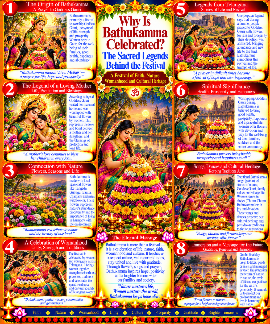 Why Is Bathukamma Celebrated? The Sacred Legends Behind the Festival