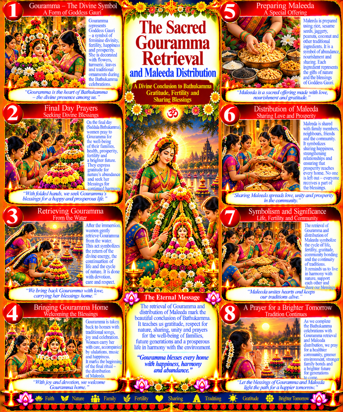 The Sacred Gouramma Retrieval and Maleeda Distribution