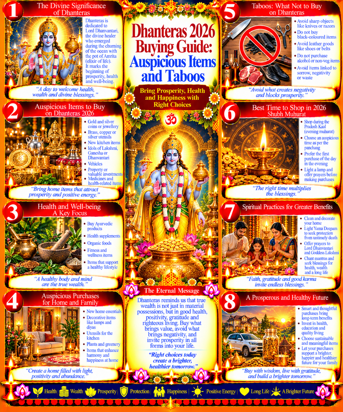 Dhanteras 2026 Buying Guide: Auspicious Items and Taboos