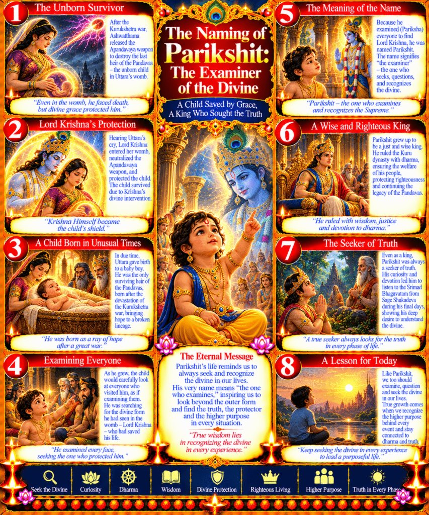 The Naming of Parikshit: The Examiner of the Divine