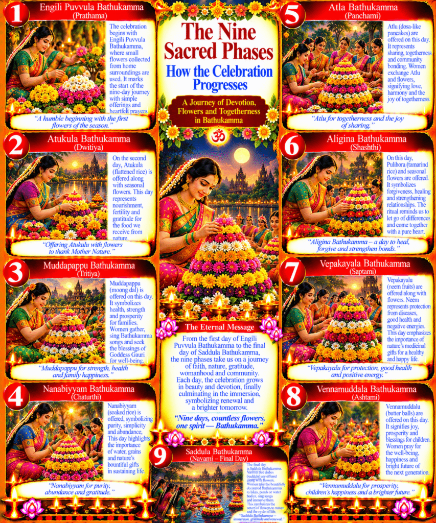 The Nine Sacred Phases: How the Celebration Progresses